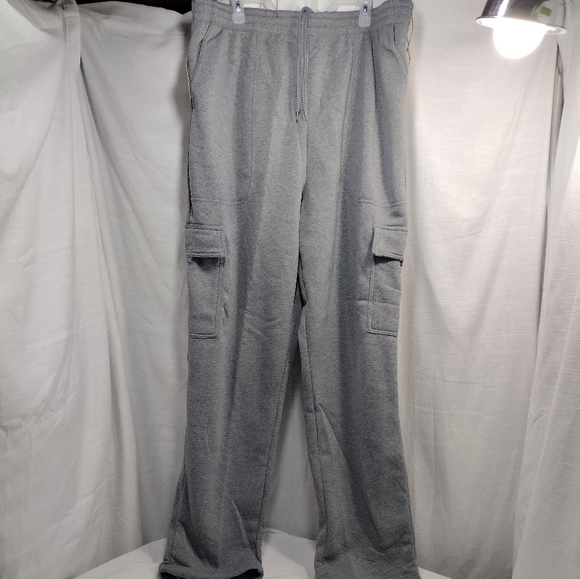 Oscar Sports Other - Oscar Sports Big & Tall Heather Gray Fleece Lined Jogging Pants